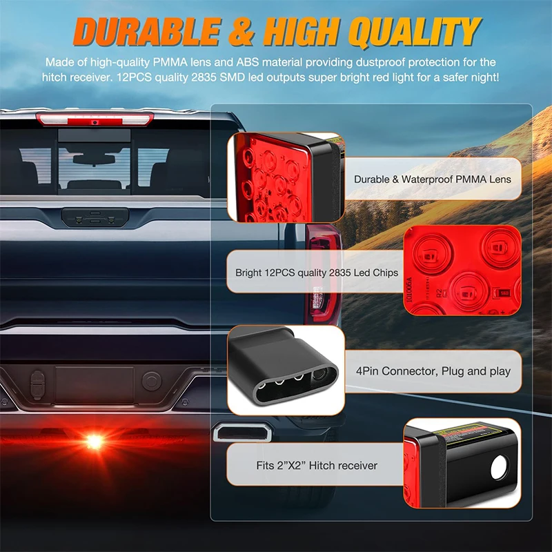 1pc 15LED ڵ  극ũ Ʈ DRL ƮϷ Ʈ ġ Ŀ ´ 2  ĸ  Ʈκ Ʈ  ̵