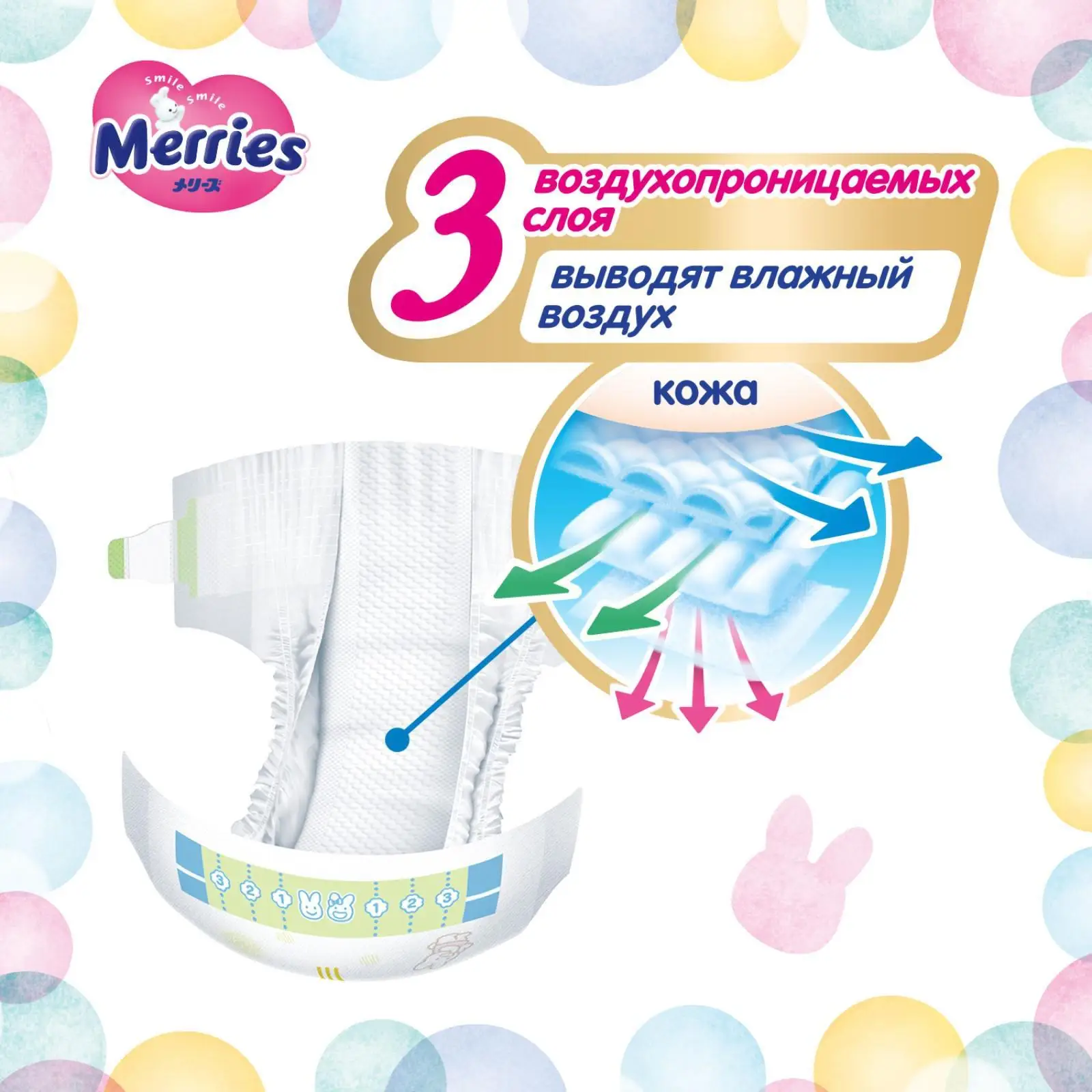 Рисунок 5 - Подгузники Merries L (9-14 кг)