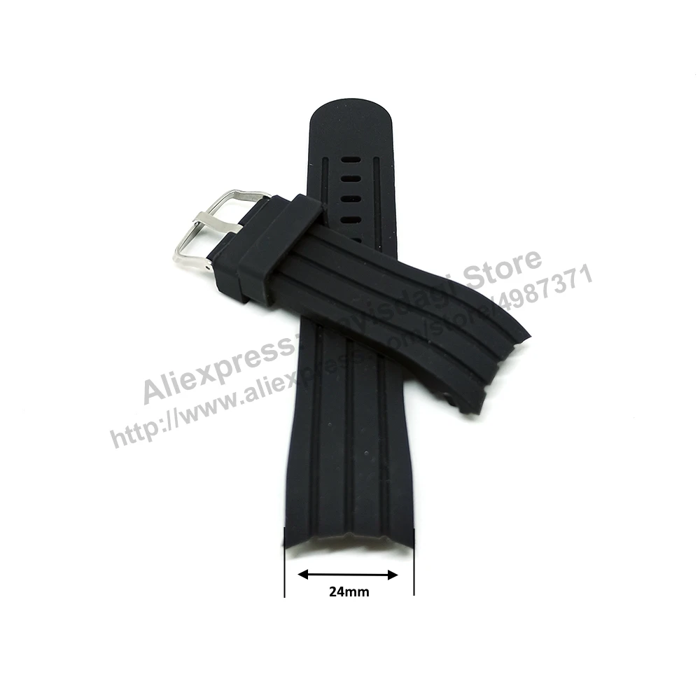 

Ремешок для часов TW Steel TW610 , TW152, TW139, 24 мм, черный резиновый/мягкий силиконовый сменный ремешок с изогнутым концом