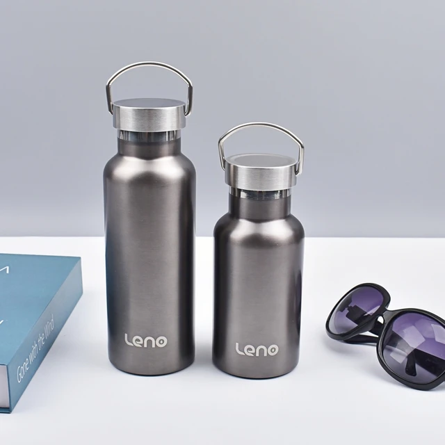350-1000ml Stainless Steel Sport Water Bottle Large Capacity Double Wall Vacuum Insulated Tumbler Portable Thermos Bottle 2