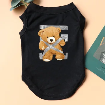 T-shirt imprimé pour chiens Ourson - 2025 - Doglovedesign : Vêtement et accessoires pour chiens