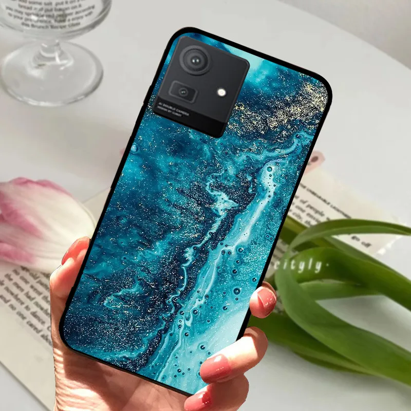 Shockproof Soft TPU Silicone Phone Case with Cartoon Matte Design