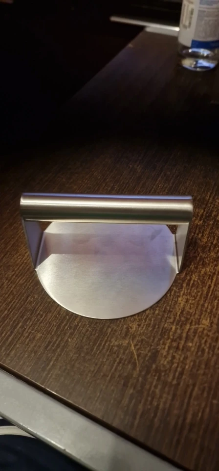 Pro Press Burger Buddy: 304 Stainless Steel Patty Maker for Perfect Burgers photo review