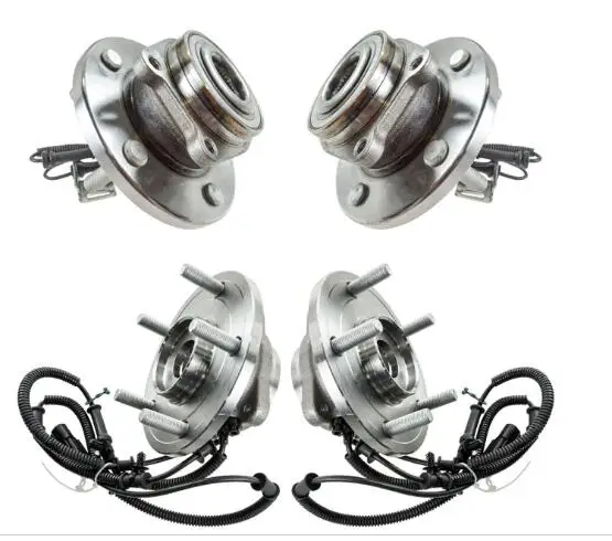 

4 шт., передние и задние подшипники ступицы колеса для 08-11 Dodge Grand Caravan Chrysler T & C