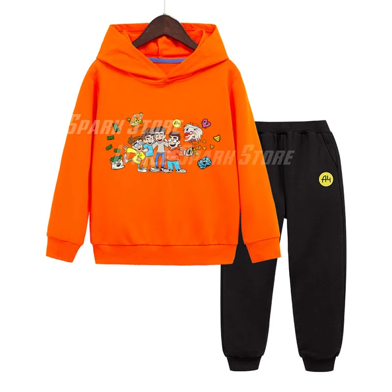 Влад Бумага А4 Children Hoodie Suit Streetwear Cotton A4 Vlad Kids Clothing Sweatshirts Spring Autumn Boy Girl Hoodies Pullover