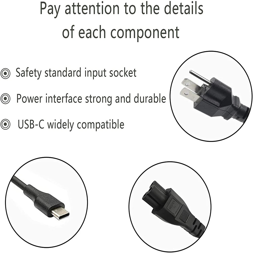 Adaptador Cargador Lenovo ThinkPad T480 T580 T480s 65W +Cable