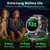 【 Amoled 】Gps Smart Watches，Karchilor 2025 Bluetooth Call Watch, Men'S 1.43 Hd Screen, Women'S Ip68 Waterproof Sports Fitness 6