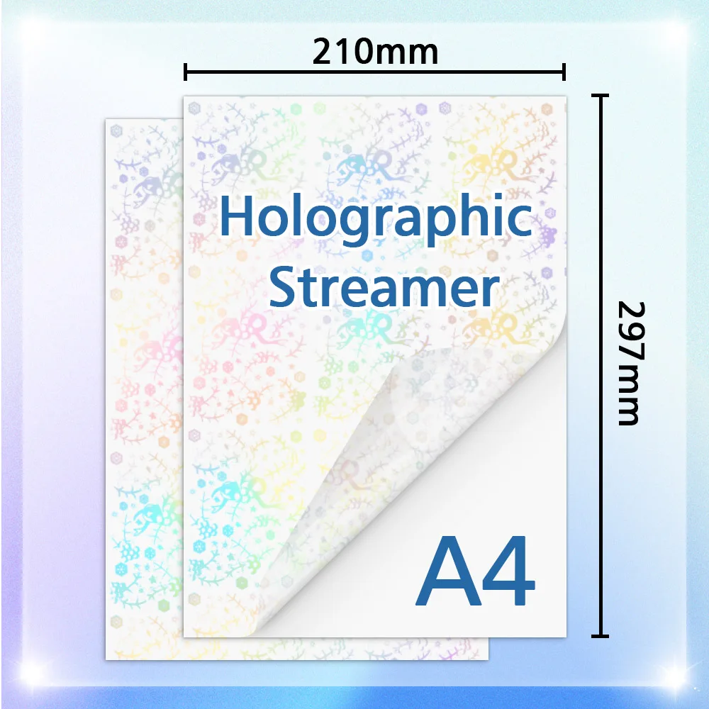 Holographic Lamination Sheets  Glass Photo Holographic Film - 50 Sheets  Glass - Aliexpress