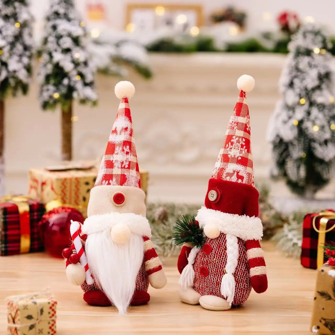 Gnome Christmas Faceless Doll Merry Christmas Decorations For Home Xmas Ornament