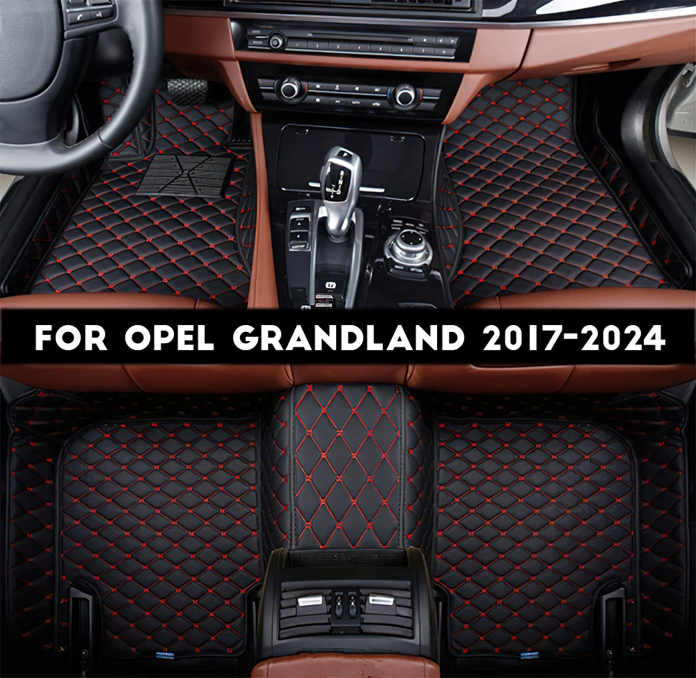ELMASLINE 3D-rubbermatten voor Opel Grandland / Grandland X 2017-2025, extra hoge rand, geen plug in hybride/EV