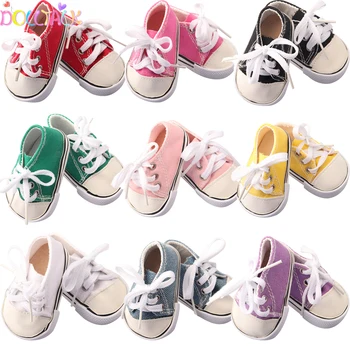 Canvas Doll Shoes Set 1