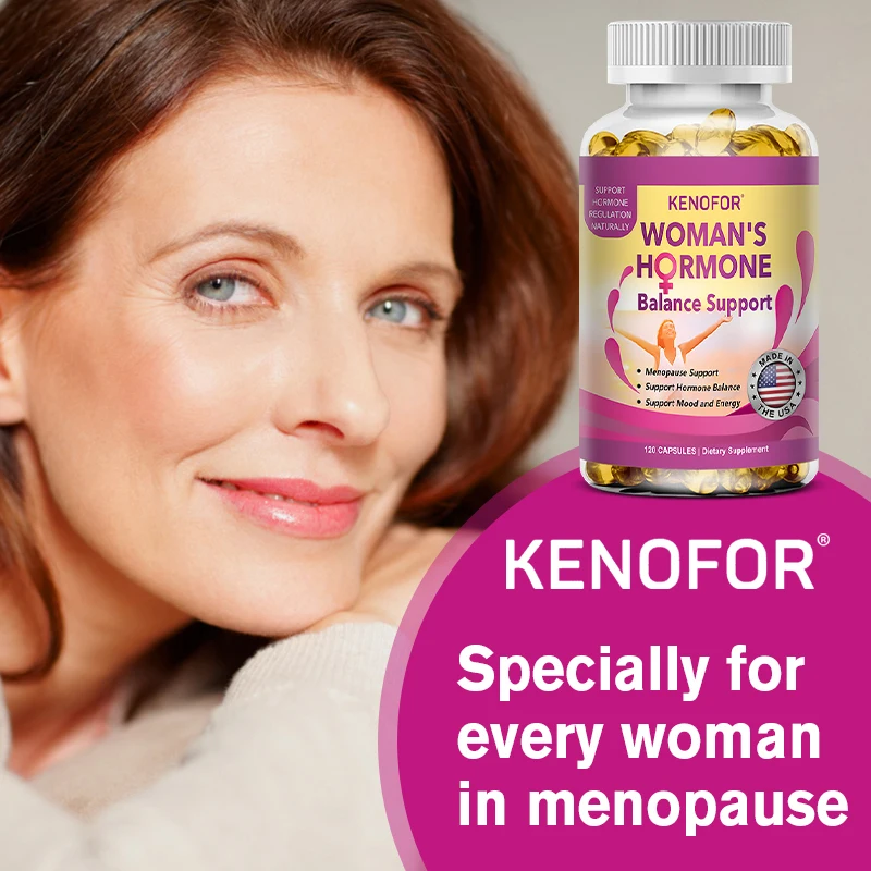 Female Hormone Balance Premenstrual Syndrome Relief Bloating Weight Management PCOS Menopause