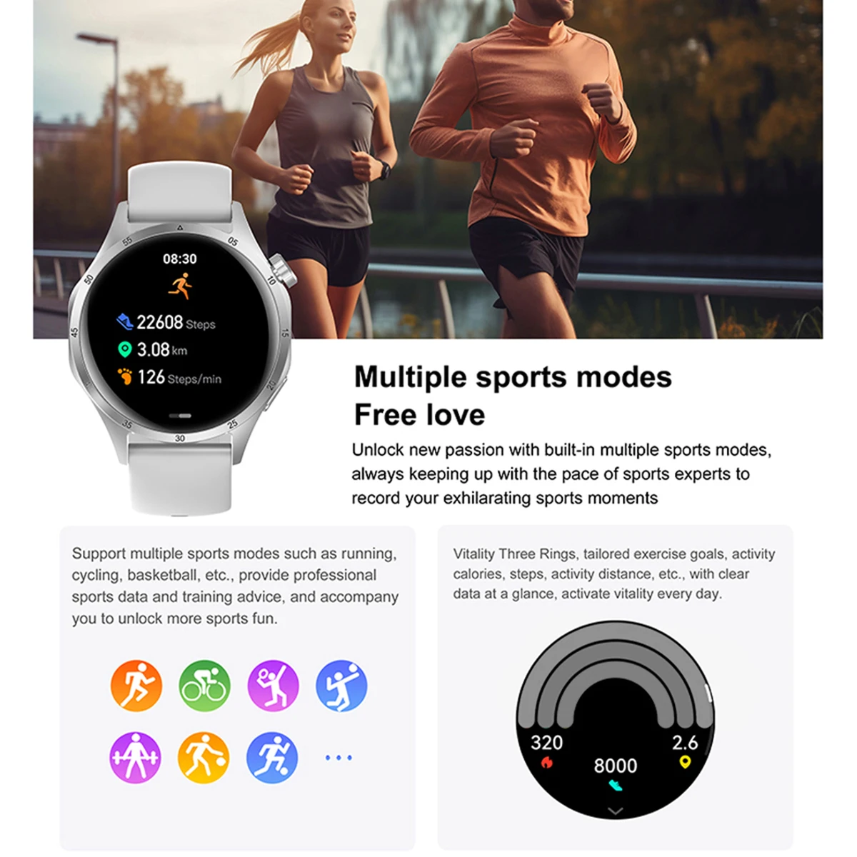2026 Watch 5 Pro GPS Track Compass Smart Watch Men 360*360 AMOLED Screen BT Call Waterproof Health Monitor Man Smartwatch 6