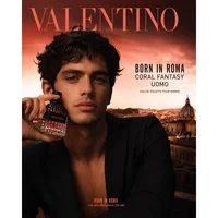 Valentino Born In Roma Coral Fantasy Uomo Eau de Toilette Homme 50ml – Parfum Boisé Aromatique aux Notes de Pomme Rouge, Sauge et Tabac 2