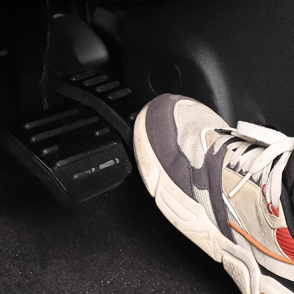 Car Gas Brake Pedal for Nissan Ariya FE0 ~ Restfoot Aluminum Alloy Anti-Slip Foot Pedals Part Pad Cover Accessorie