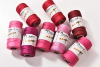 1mm x 150M Polyester Braid Cord Oriental Knot Cord DIY Crafts rope Bracelet Making cord, tent setting string, 1