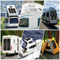 Panneau solaire monocristallin flexible 110W, cellule solaire photovoltaïque ETFE 220W (2 pièces de 110W) à haute efficacité, panneau solaire étanche pour camping-car, caravane, fourgonnette, bateau, alimentation hors réseau sur toit 8