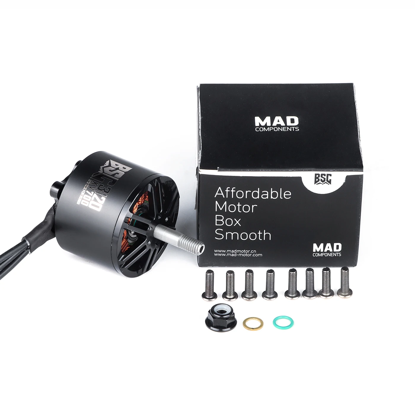 Motor Drone FPV MAD BSC 3120 500KV 700KV 1000KV para Cuadricóptero