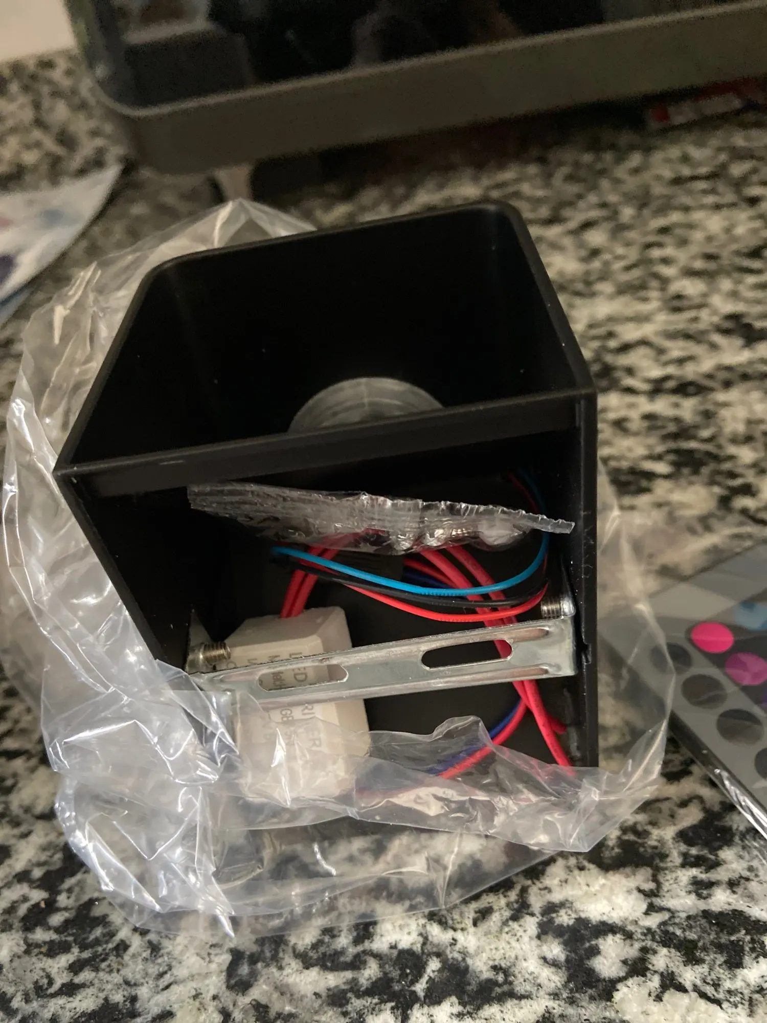 Kareem - Dimmable Multicolour Up/Down Remote Control Wall Light – Abode ...