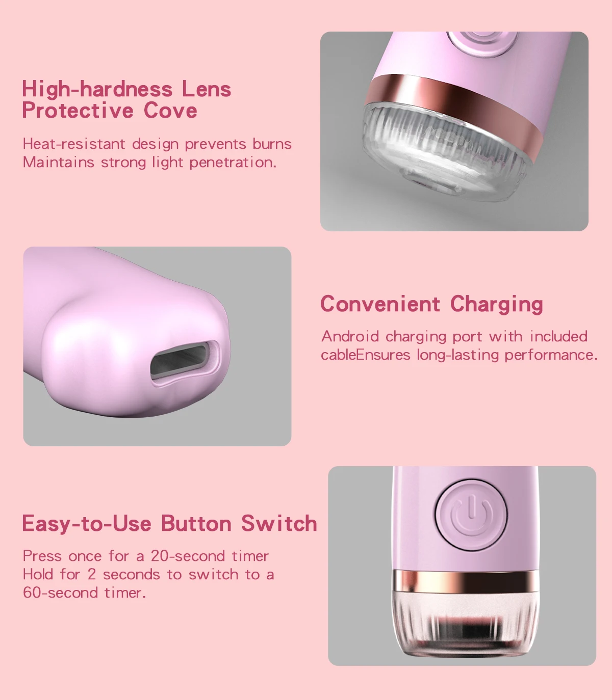 미니 LED 휴대용 UV 네일 램프 핸드헬드 USB 충전식 건조기 가정용 광선치료 도구 전문가용 빠른 경화 젤용