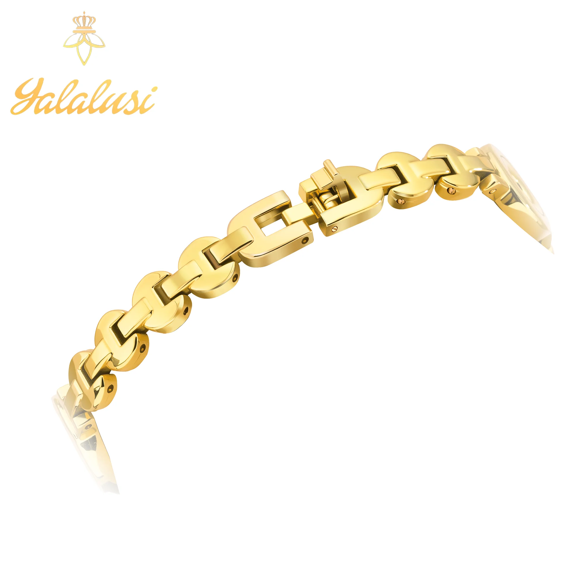 Orologio donna oro con cinturino a bracciale quadrante piccolo_voghion.com