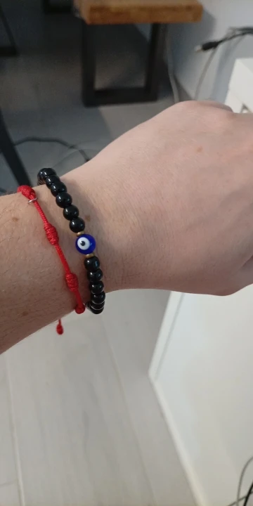 Evil Eye Black Tourmaline Bracelet | Mindful Protection Jewellery photo review