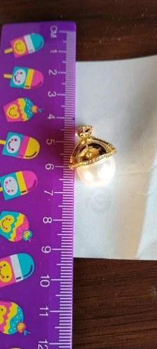 Hand of Fatima Golden Pendant 925 Sterling Silver photo review