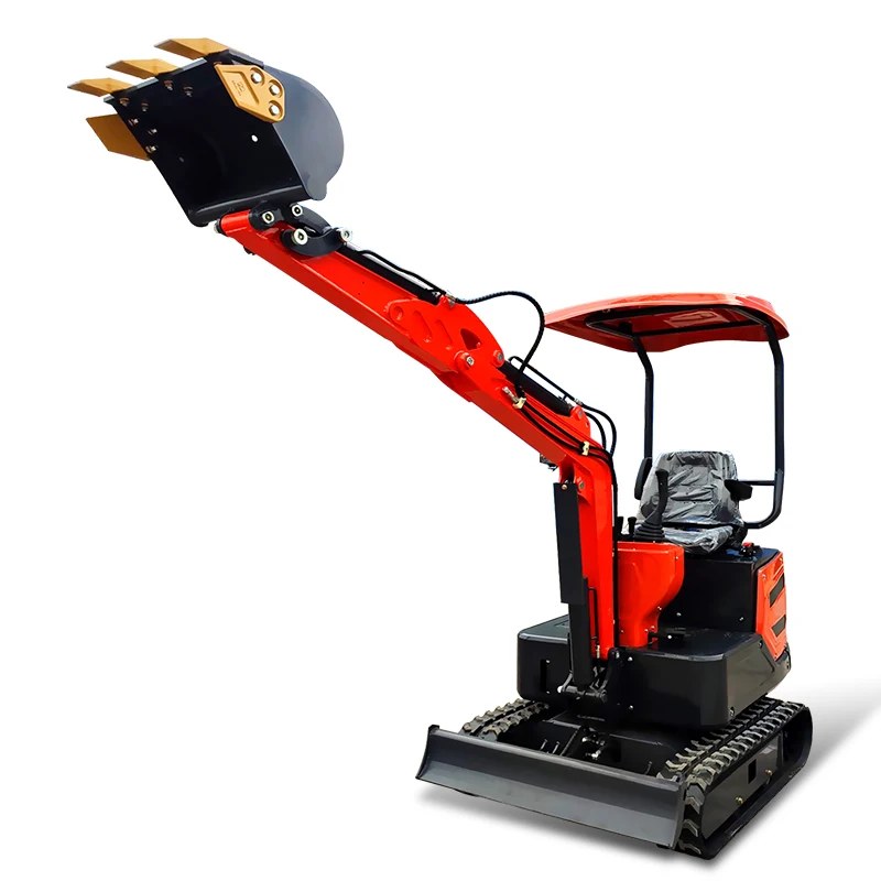 High quality and easy to operate excavator TZ10 1ton crawler mini hydraulic excavator for sale 1
