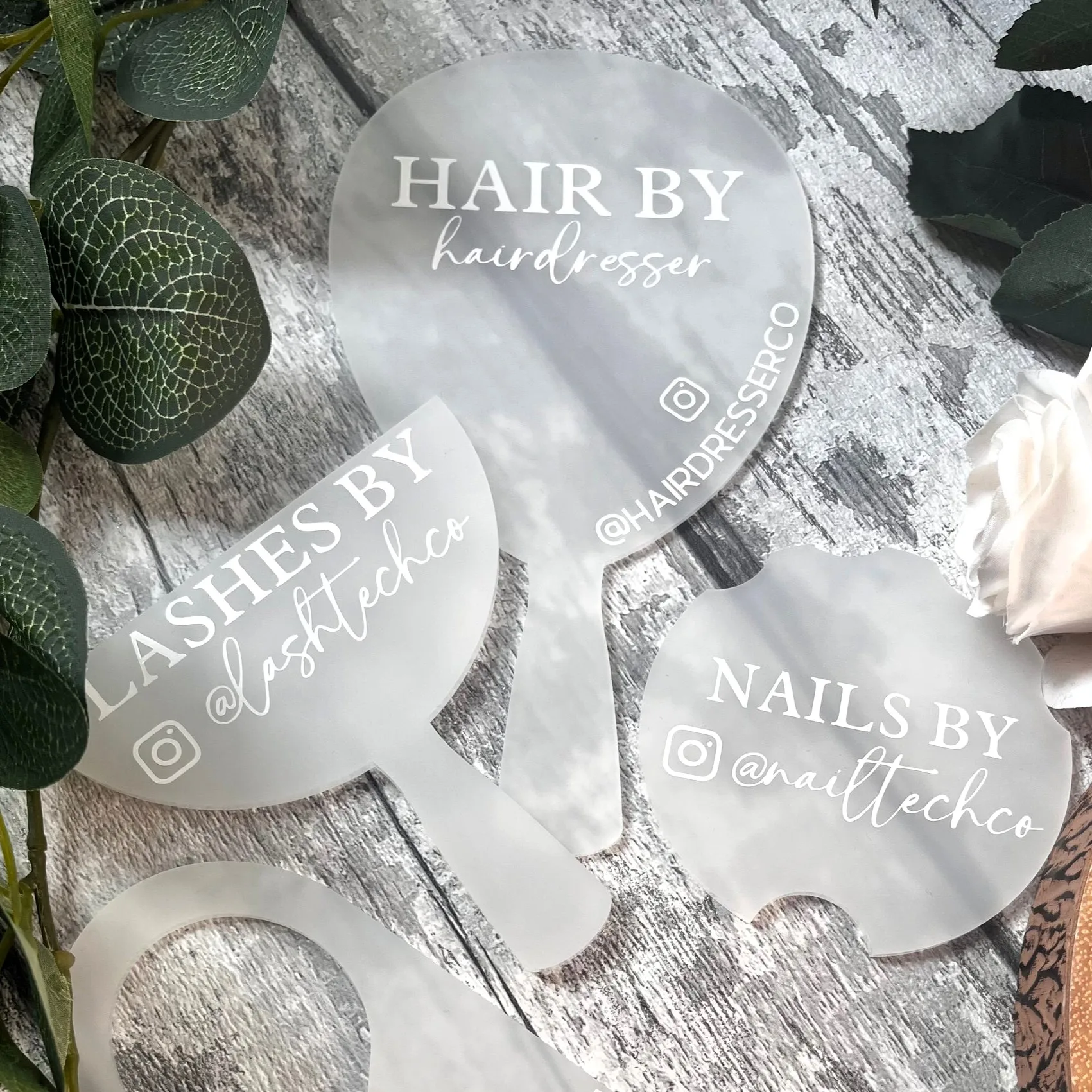 

Nail Technician Beauty Salon Prop Acrylic Photography Prop for Lash Technician Extensions Waxing Lash Artist Gift Salon Decor
