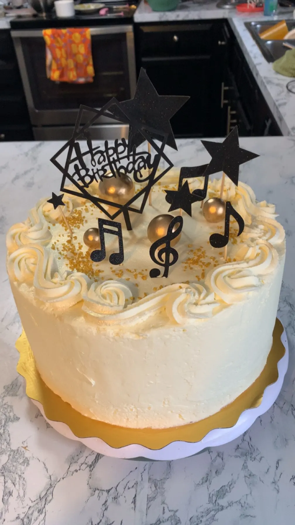 Lot De 30 Décorations De Gâteaux Musicales Pour Fête D'anniversaire Musicale Sur Le Thème Du Karaoké (style 1