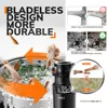 MIUI Garbage Disposal with Sound Reduction,1/2 HP Food Waste Disposer with Stainless Steel Grinding System,Continuous Feed 4