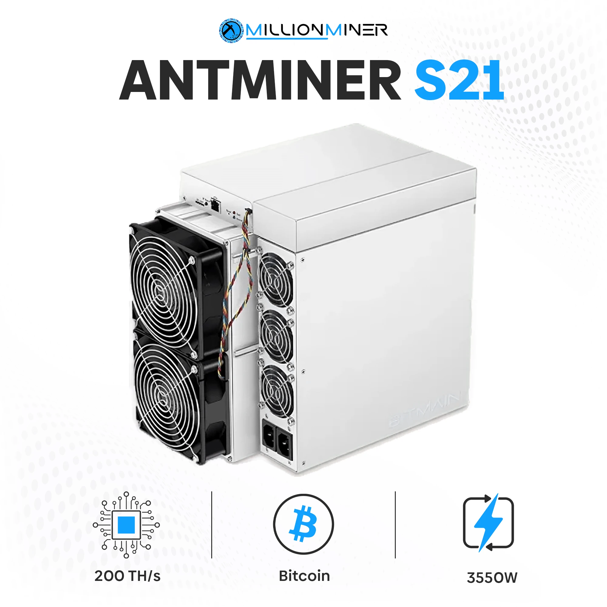 

CR Buy 4 get 2 free Bitmain Antminer S21 (200TH/s)