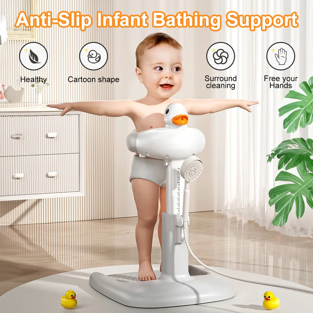 Baby Bath Tub with Shower Stand Adjustable Ab538f5a1181f4328b99af8b0ce5d598cJ