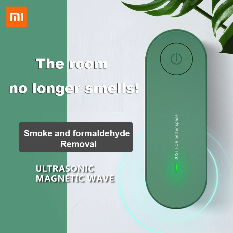 

Xiaomi Portable Air Purifier Anion Air Purification Air Freshener Ionizer Cleaner Dust Cigarette Smoke Remover Toilet Deodorant