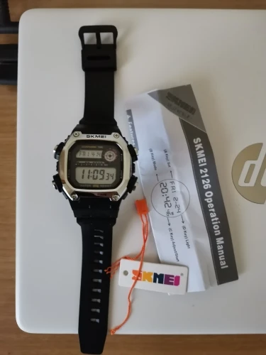 SKMEI 2126 Men's Digital Sports Watch 5BAR Waterproof Stopwatch photo review