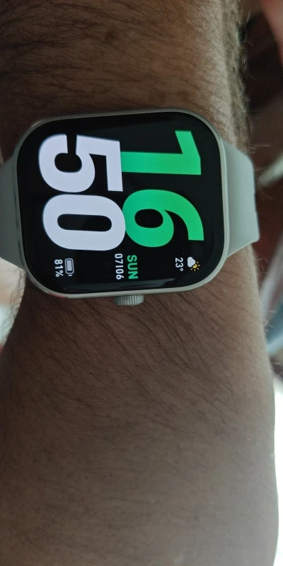 Xiaomi-reloj inteligente Redmi 5 versión Global, dispositivo con 5 sistemas GNSS, Pantalla AMOLED de 2,07 pulgadas, llamadas por Bluetooth, resistente al agua hasta 5atm photo review