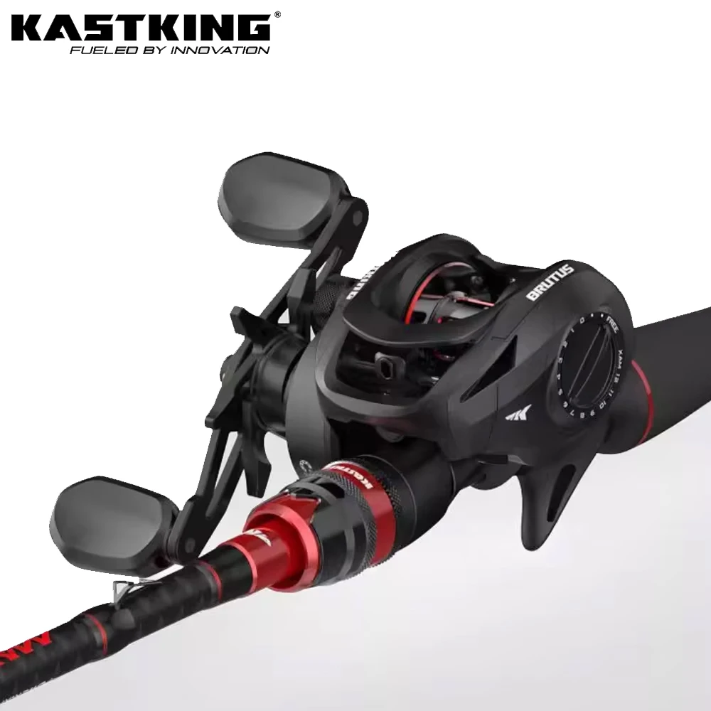 KastKing Brutus Baitcasting Reel Magnetic Braking System 7.2:1 Gear Ratio 5+1 Ball Bearings 8KG Max Drag Fishing Coil