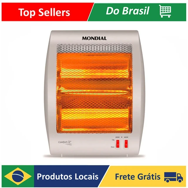 Halogen Heater Comfort Air 110V or 220V A-09 Mondial 68970-02 - AliExpress