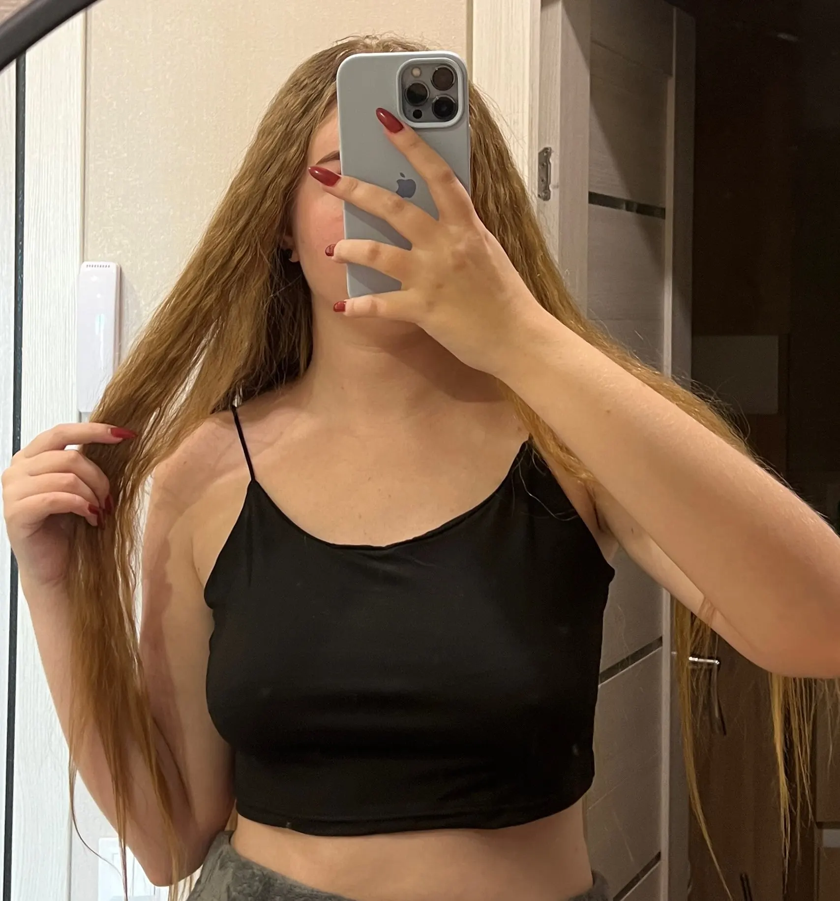 Sexy Women Halter Crop Tops photo review