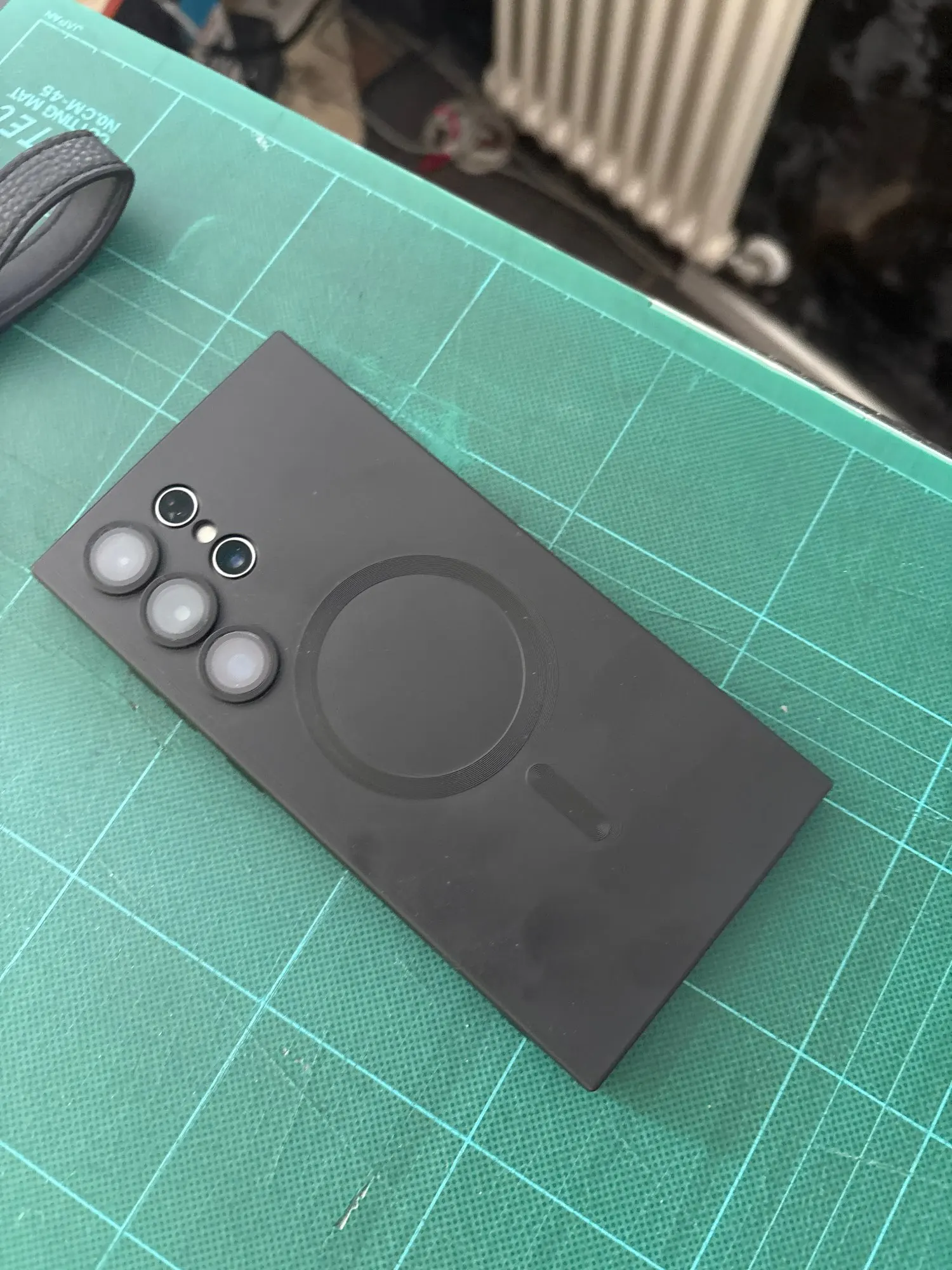 Luxury Magnetic Wireless Charging Matte Case photo review