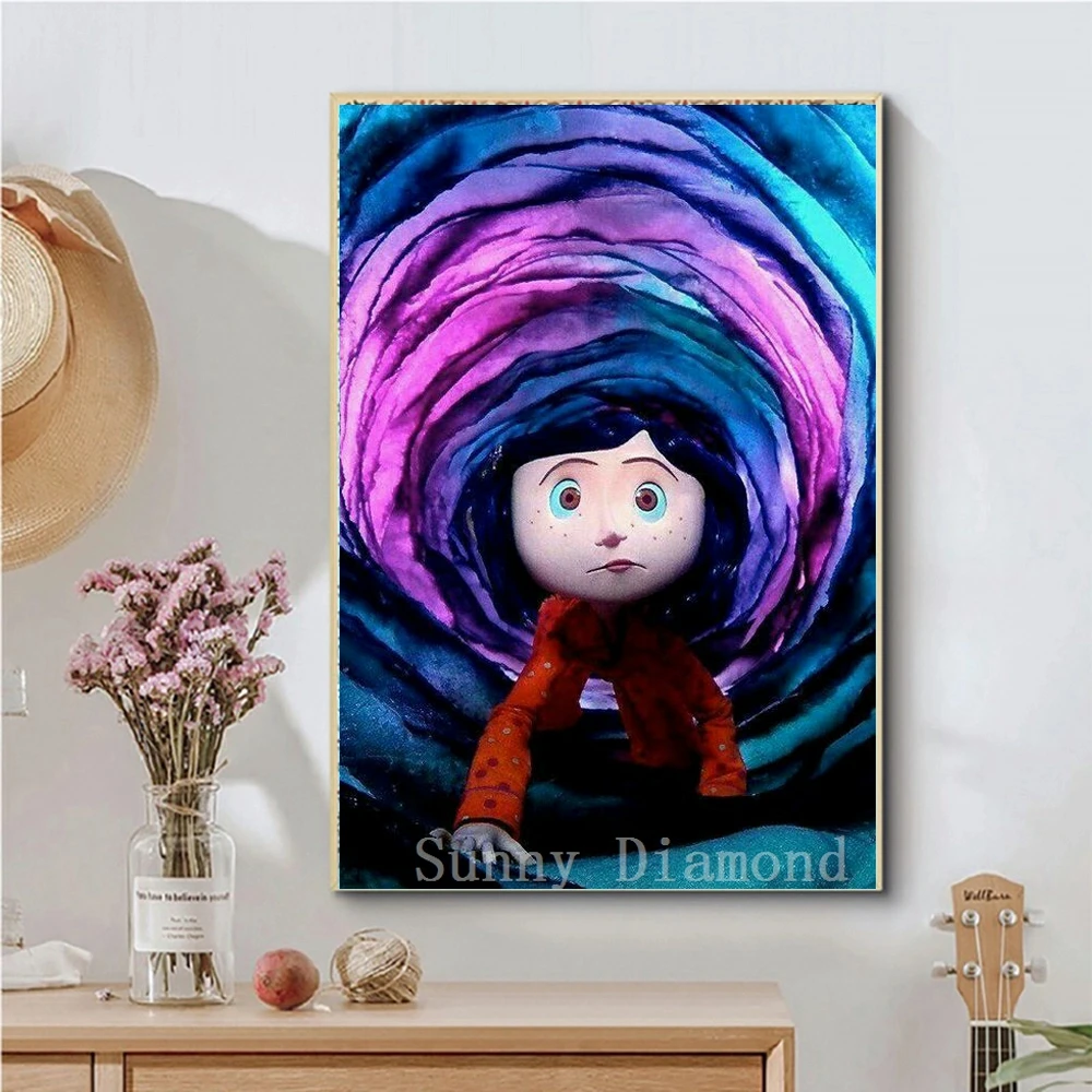 Creepy Coraline - 5D Diamond Painting 