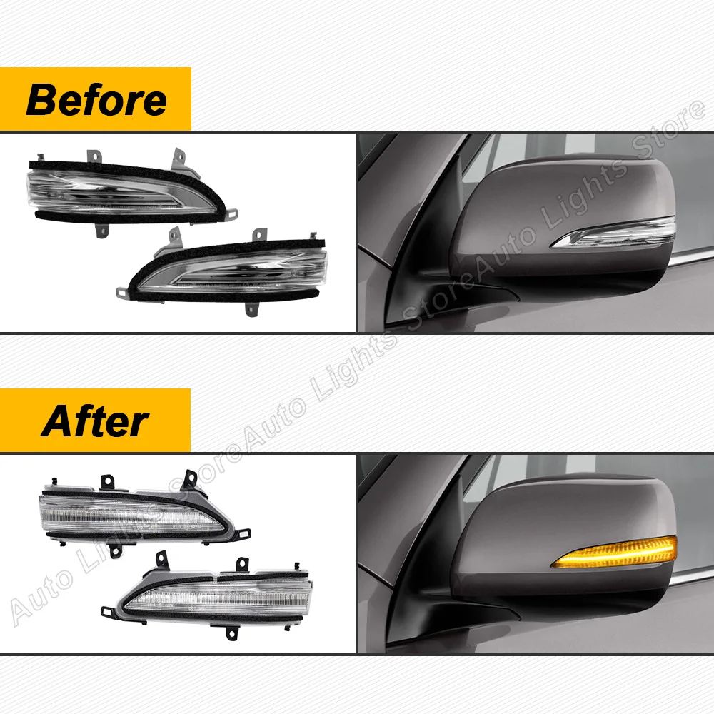 Driver Side Front Turn Signal Light Assembly For Lexus GX460 (2014-2022) - Replaces OEM Part LX2530110