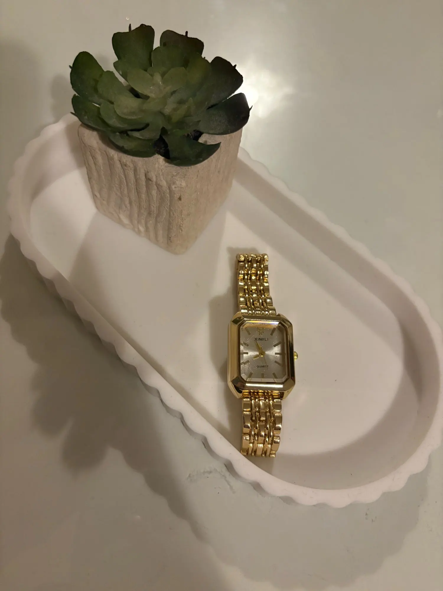 Women's 32mm Square Quartz Watch photo review