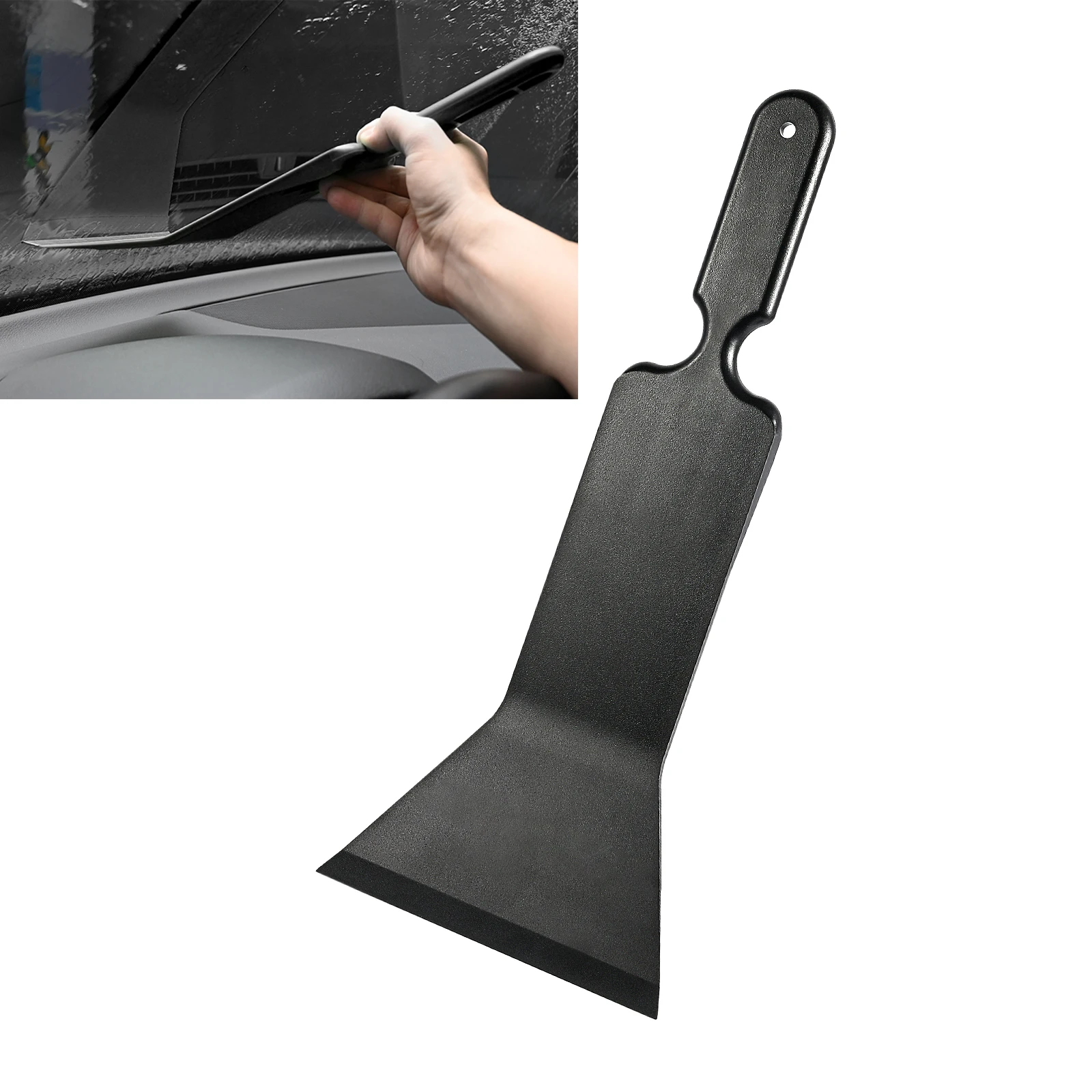 Ehdis Long Handle Bulldozer Squeegee Windshield Cleaning Scraper Window