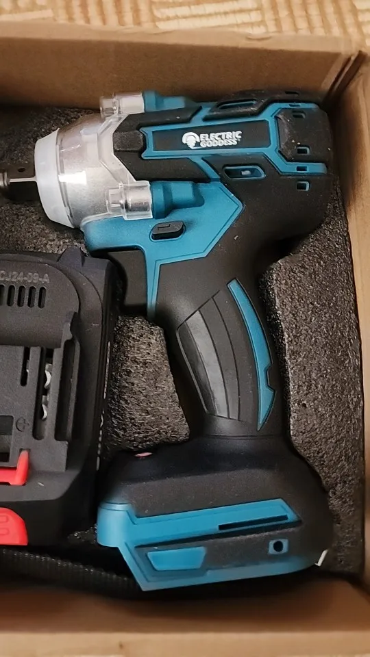 TW285 520N.m Cordless Electric Impact Wrench - Brushless Power Tool for Makita 18V Battery photo review