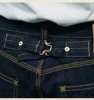 Men’s Vintage Jeans High Waist Loose Straight 17OZ Wide Leg Selvedged Denim Amekaji Cowboy Motorcycle Pants for Male 5