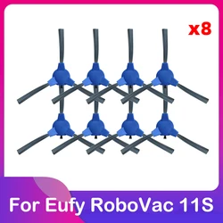 Enhanced Robot Vacuum Replacement Accessory Kit with Main Roller, Side Brush, Pre-Filter, and HEPA Strainer (8 side brushes)