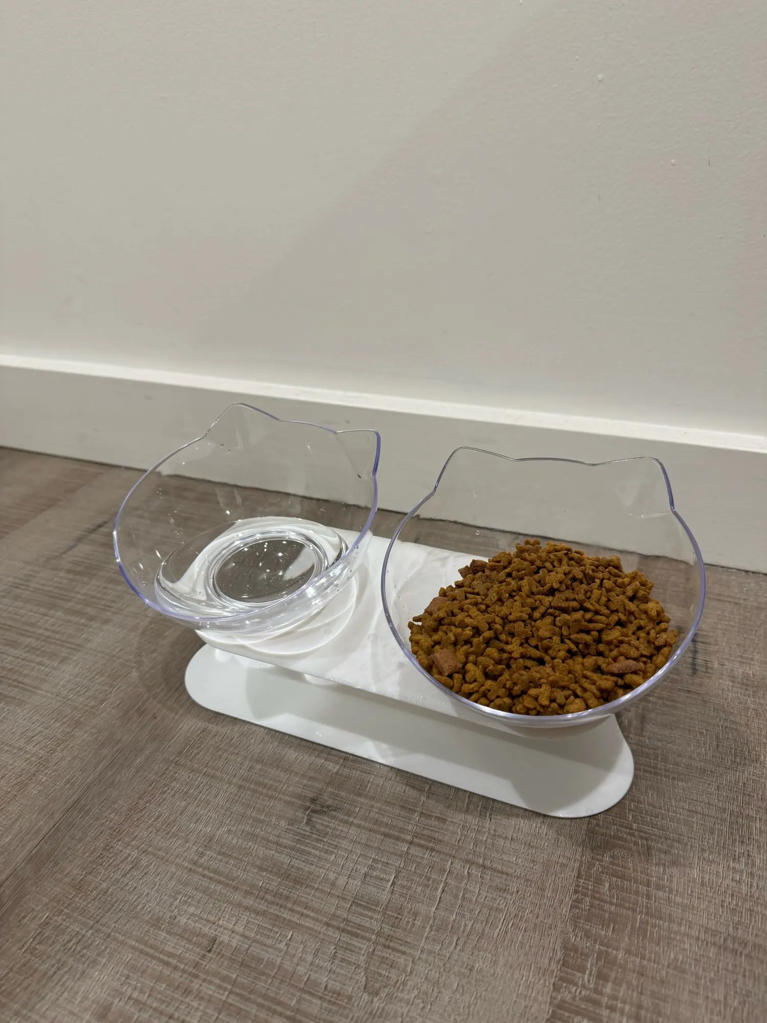 Elevate Paws, Double Cat Bowl with Non-Slip Stand for Elevated Dining photo review