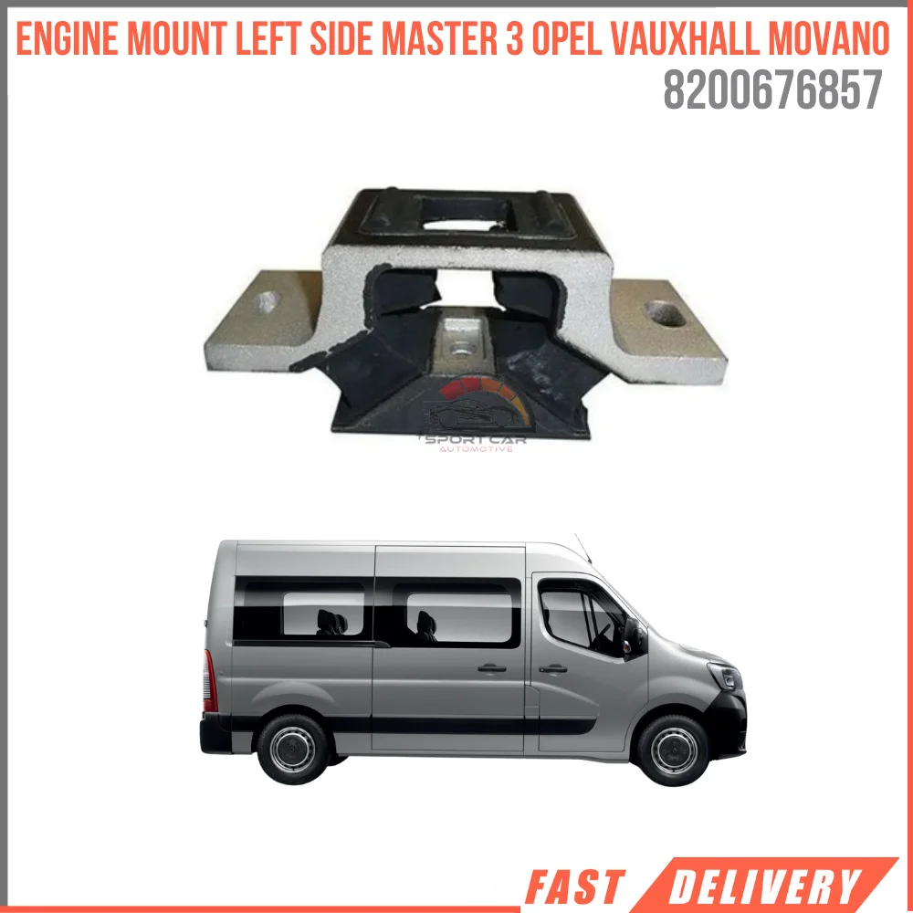 

For Engine Mount Left Side Renault Master Mk3 III Opel Vauxhall Movano 2.3 DSI-CDTI High Quality Fast Shipping Oem 8200676857