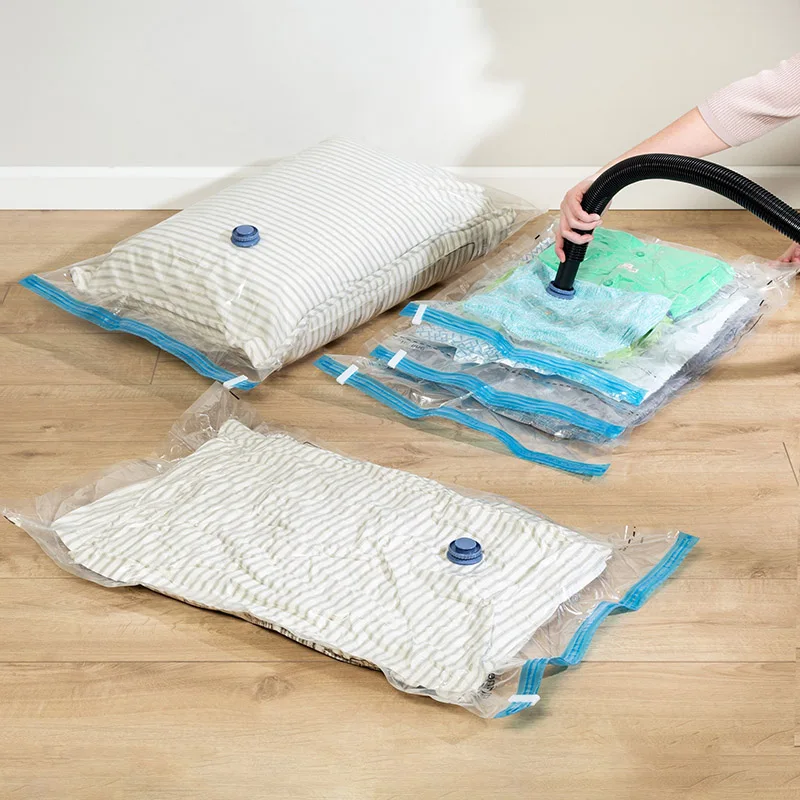 Plastic Bag Suction Storage Bags Vacuum Compression Storage Bags